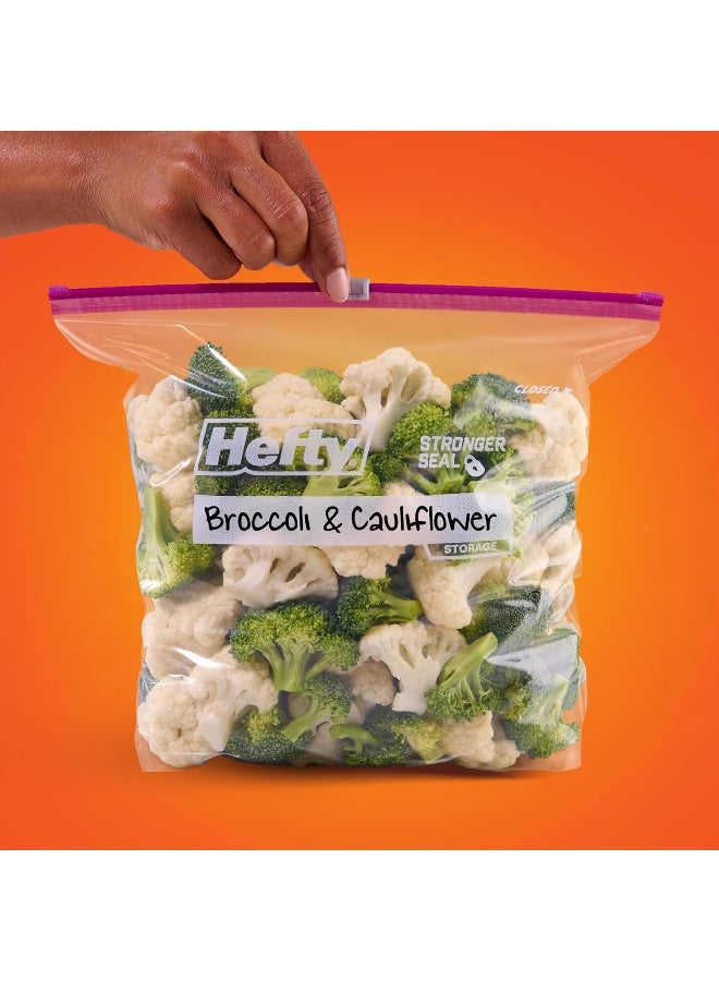 Hefty Slider Storage Bags, Gallon Size, 66 Count - Image 3